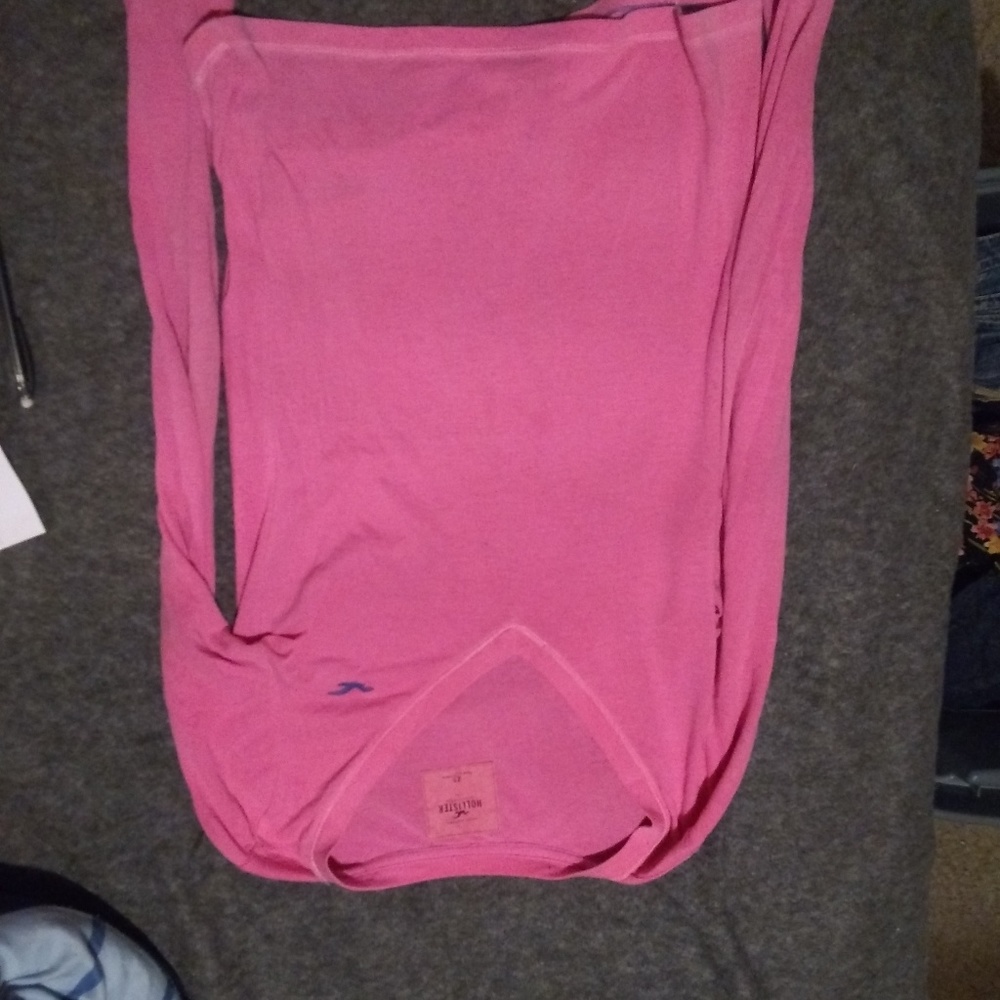 Pink Hollister Long Sleeve